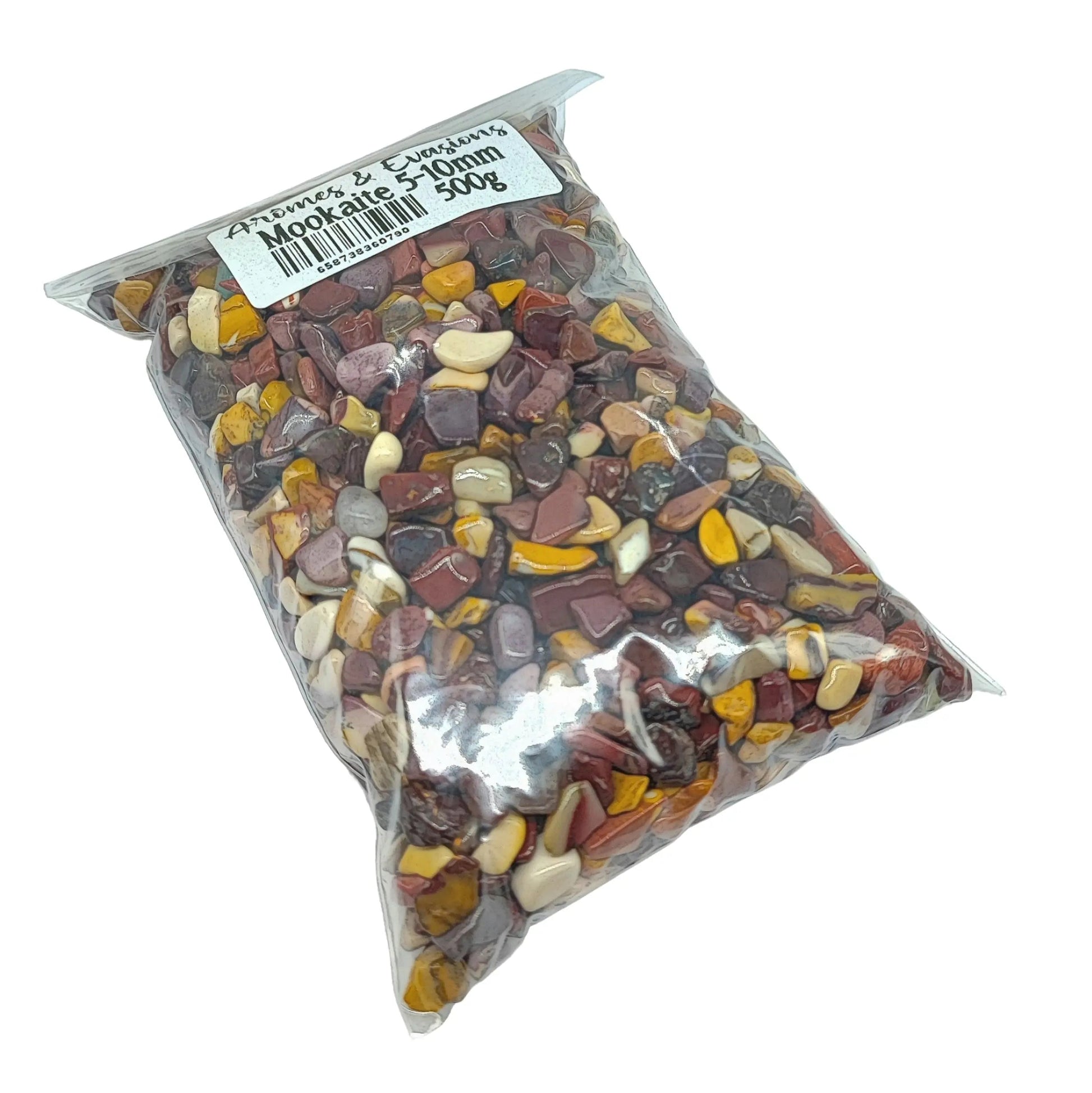 Stone - Tumbled Chips - Mookaite - 5 to 10mm 500 g