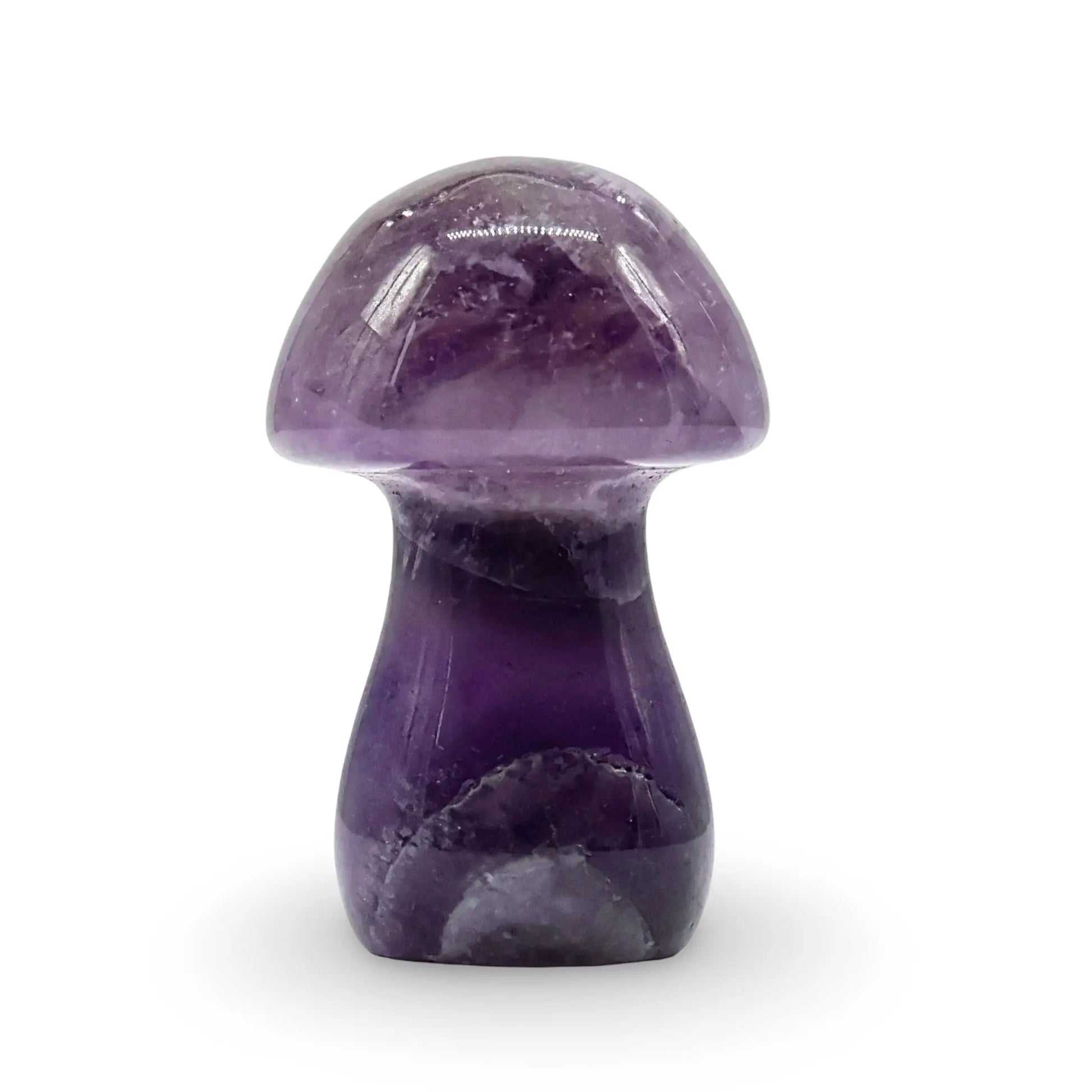 Stone - Amethyst - Sculpture - Mushroom