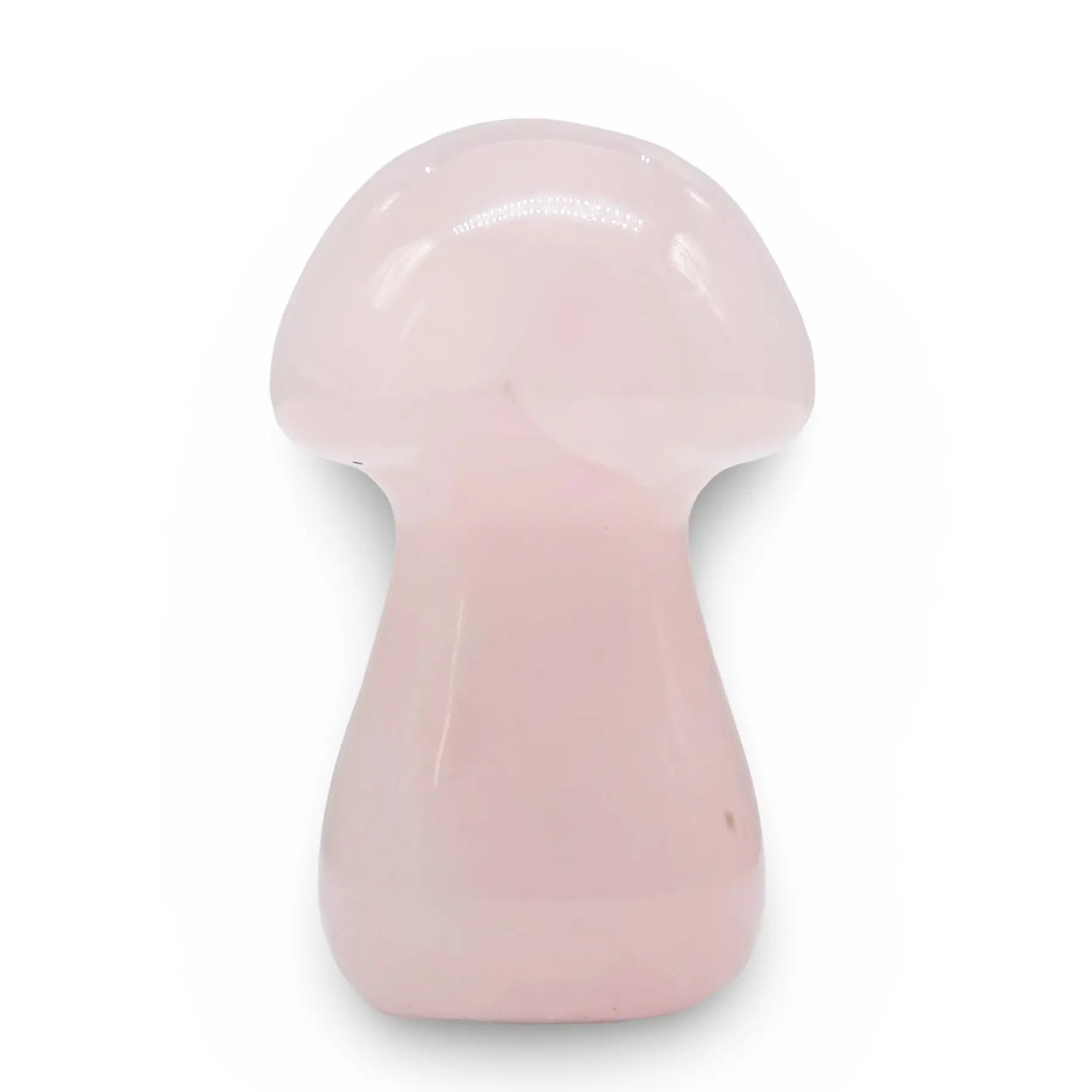 Stone - Rose Quartz - Sculpture - Mushroom