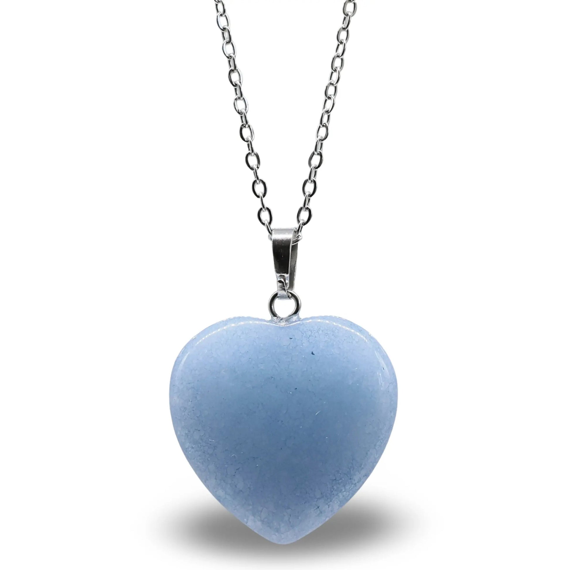 Necklace - Heart Shaped - Blue Aventurine