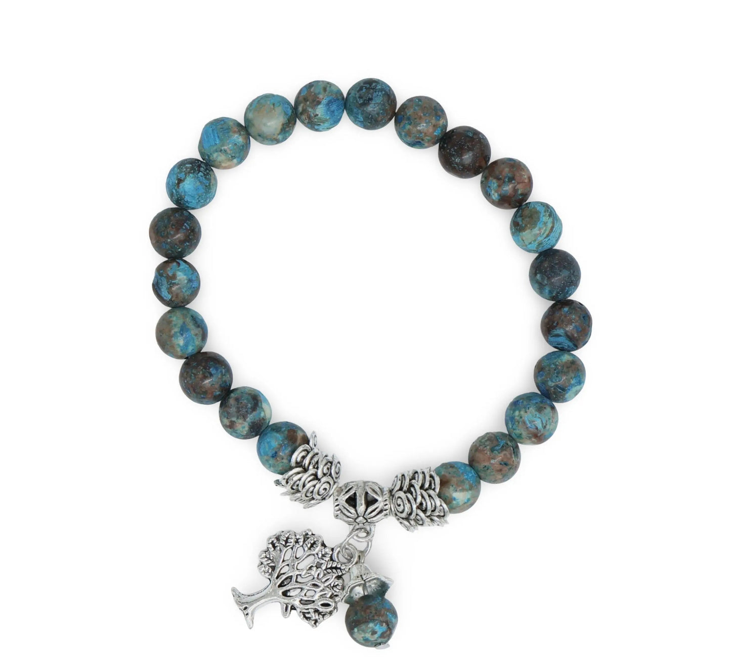 Bracelet - Imperial Jasper - Tree of Life - 8mm