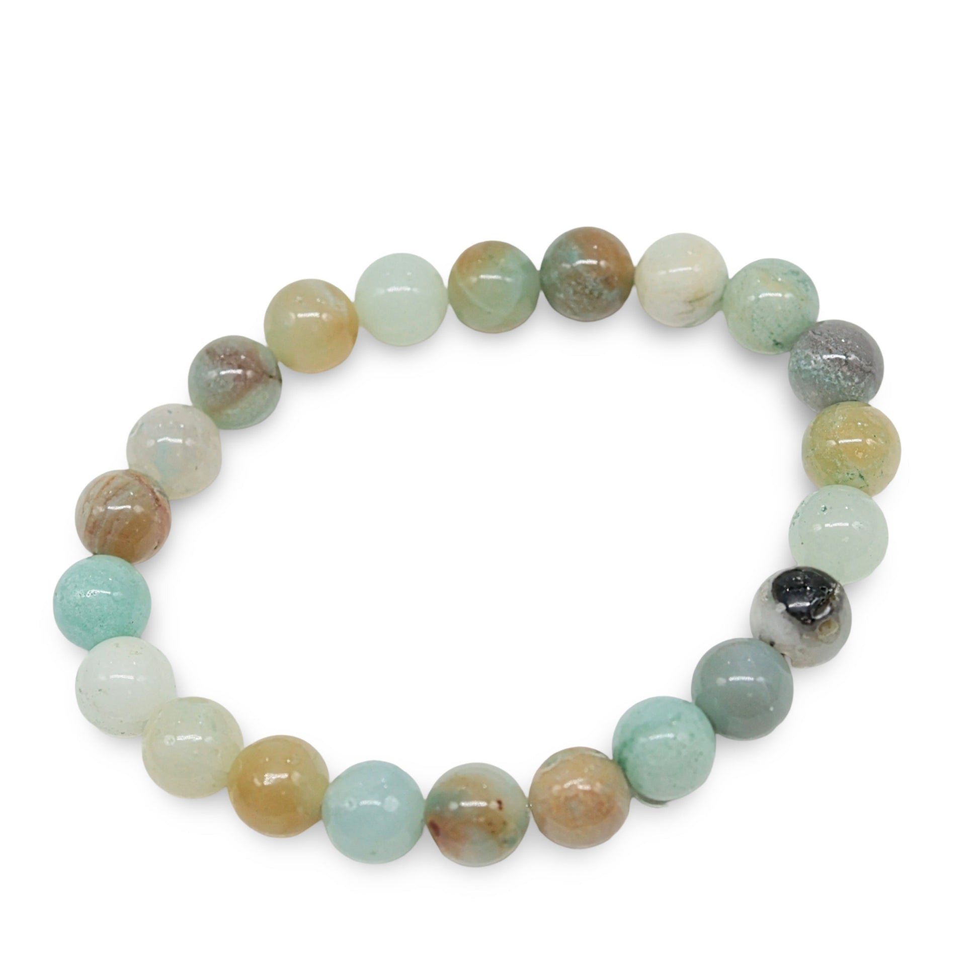 Bracelet - Flower Amazonite - 8mm