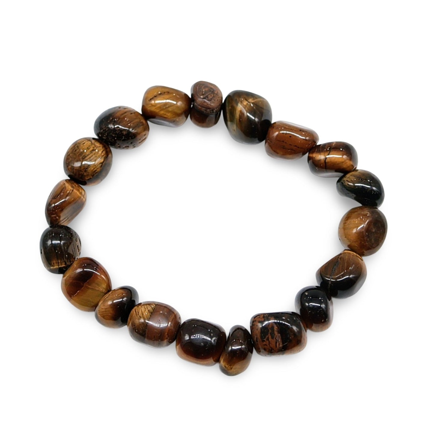 Bracelet - Tiger Eye - Natural Shape Beads