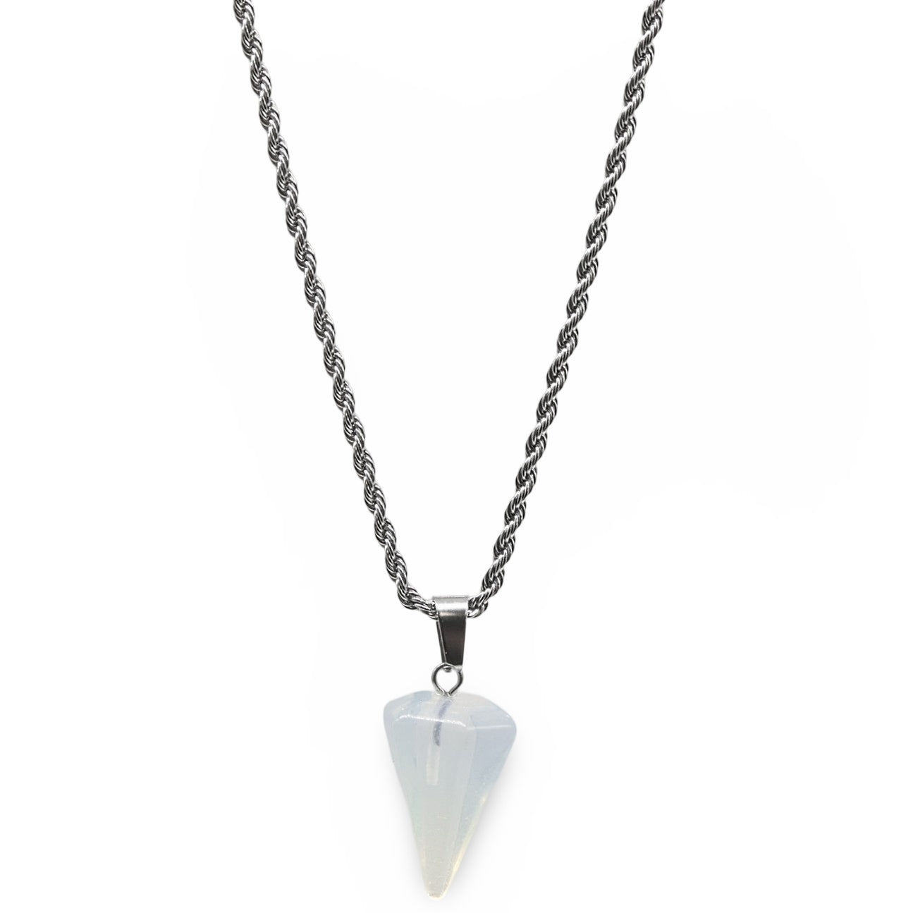 Collier - Mini Cône - Opalite