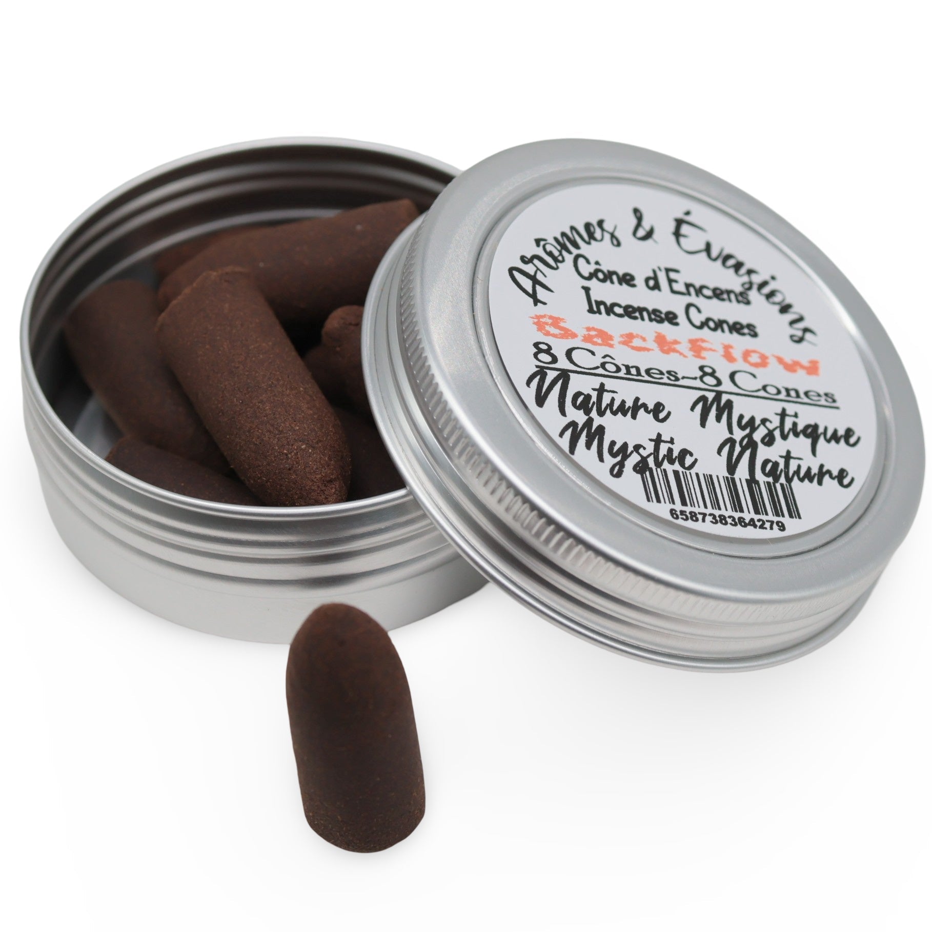Incense - Backflow Cones - Mystic Nature - 8 Cones