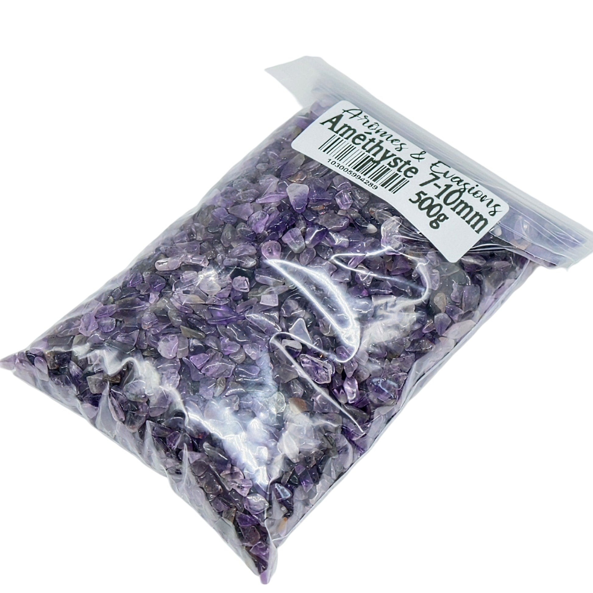 Stone - Tumbled Chips - Amethyst - 7 to 10mm 500 g