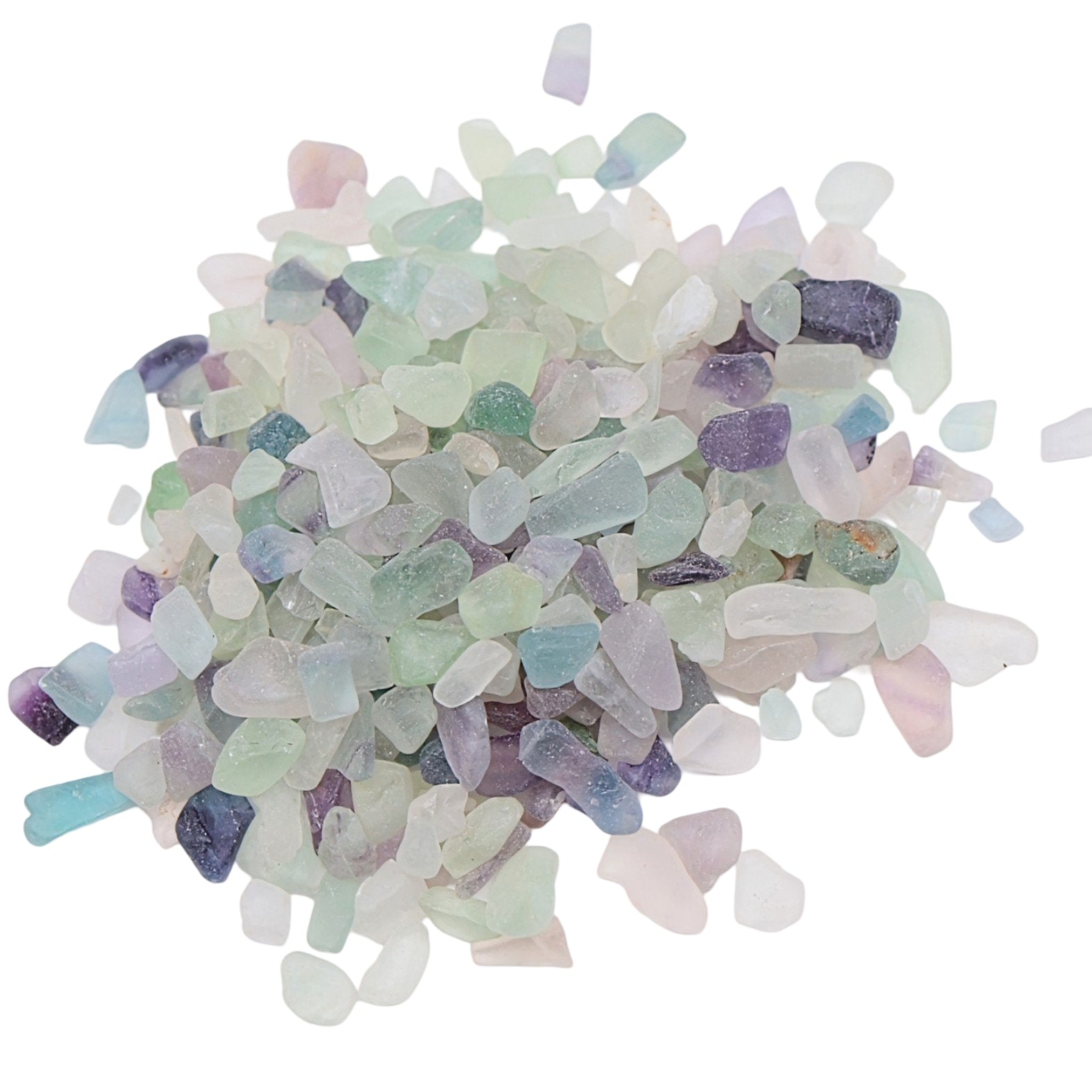 Stone - Rough Chips - Fluorite - 7 to 10mm 500 g