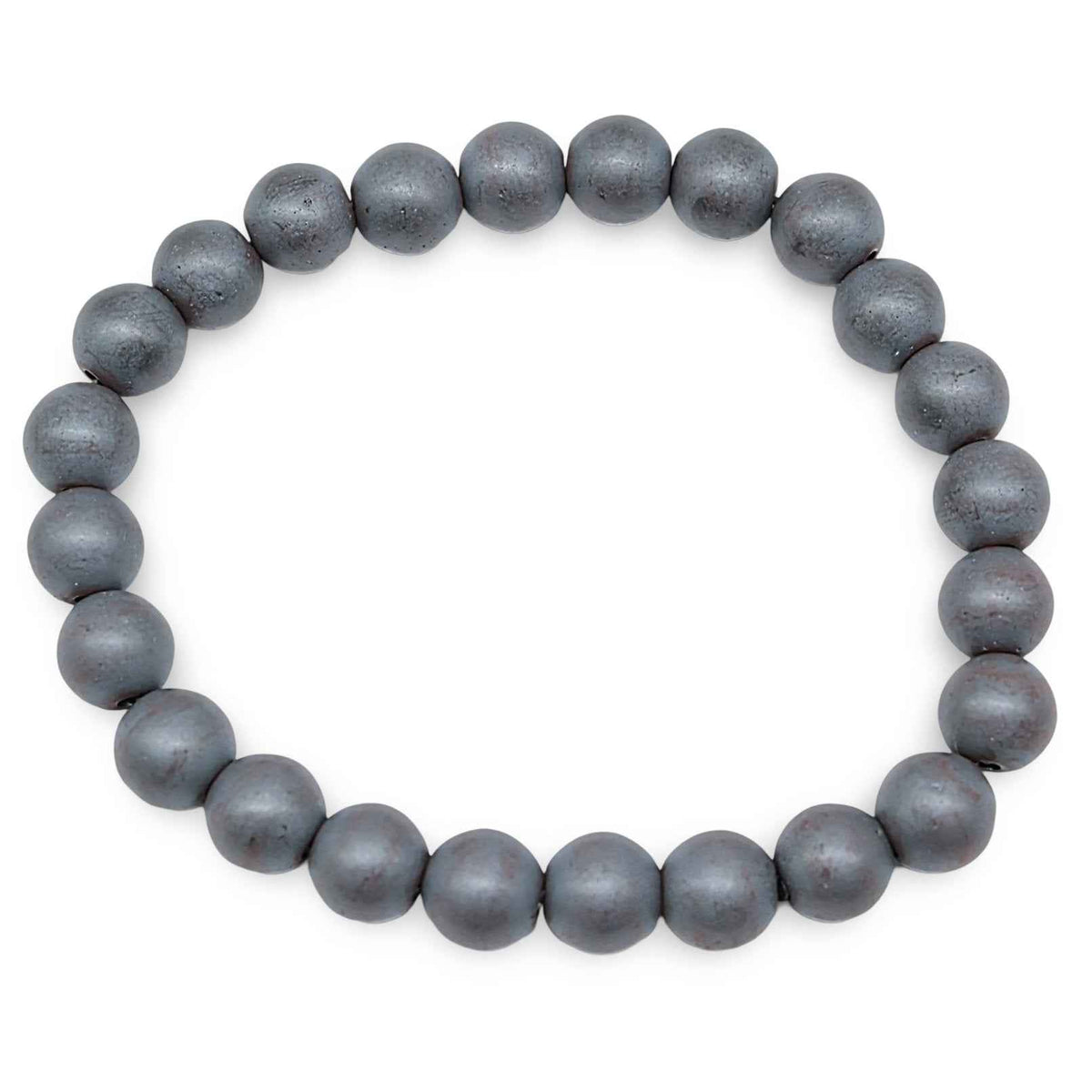 Bracelet - Hematite Matt - 8mm - Cayve's Mystic Nature Wholesale