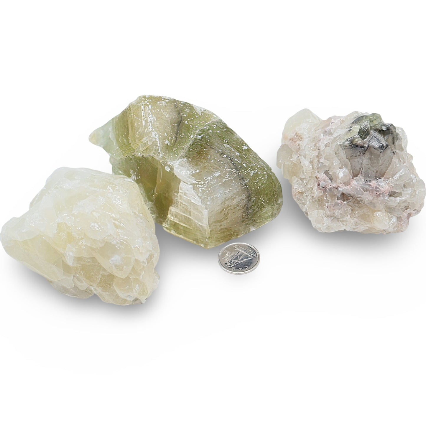 Stone - Green Calcite -Rough - Extra Large