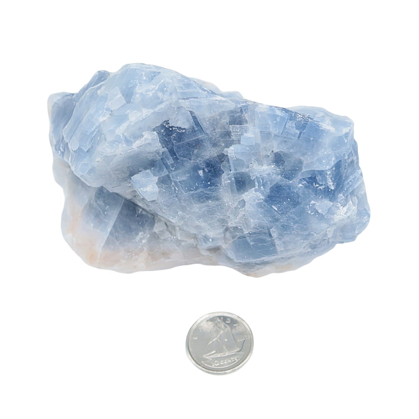 Stone -Blue Calcite -Rough - Extra Large