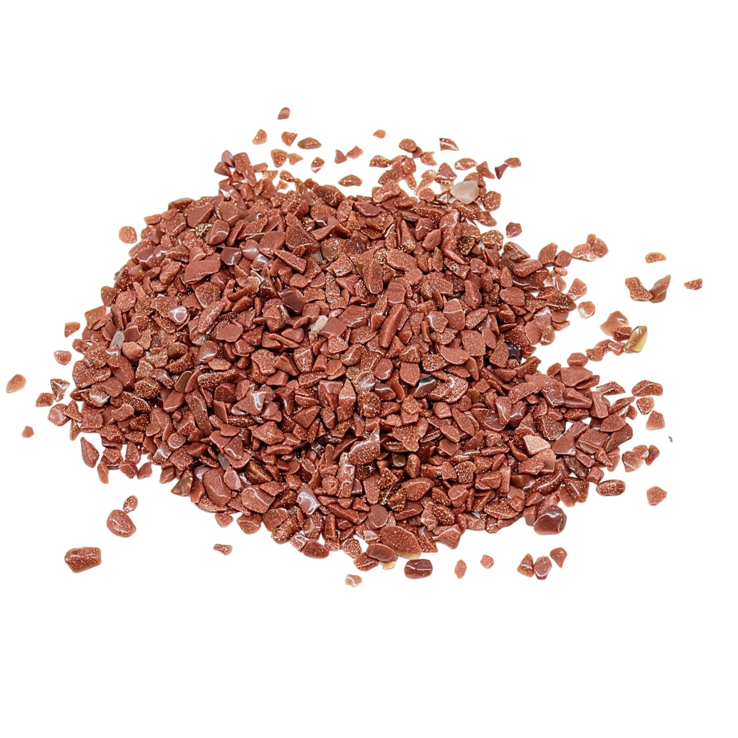 Stone - Tumbled Chips - Goldstone - 2 to 4mm