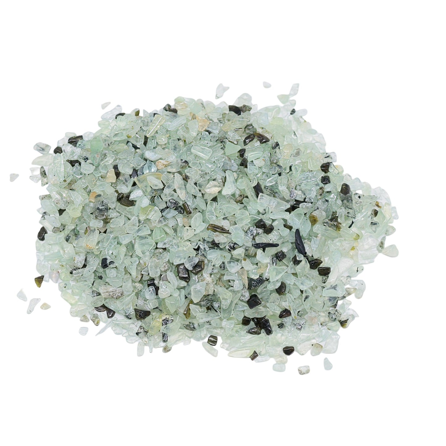 Stone - Tumbled Chips - Prehnite - 2mm to 4mm