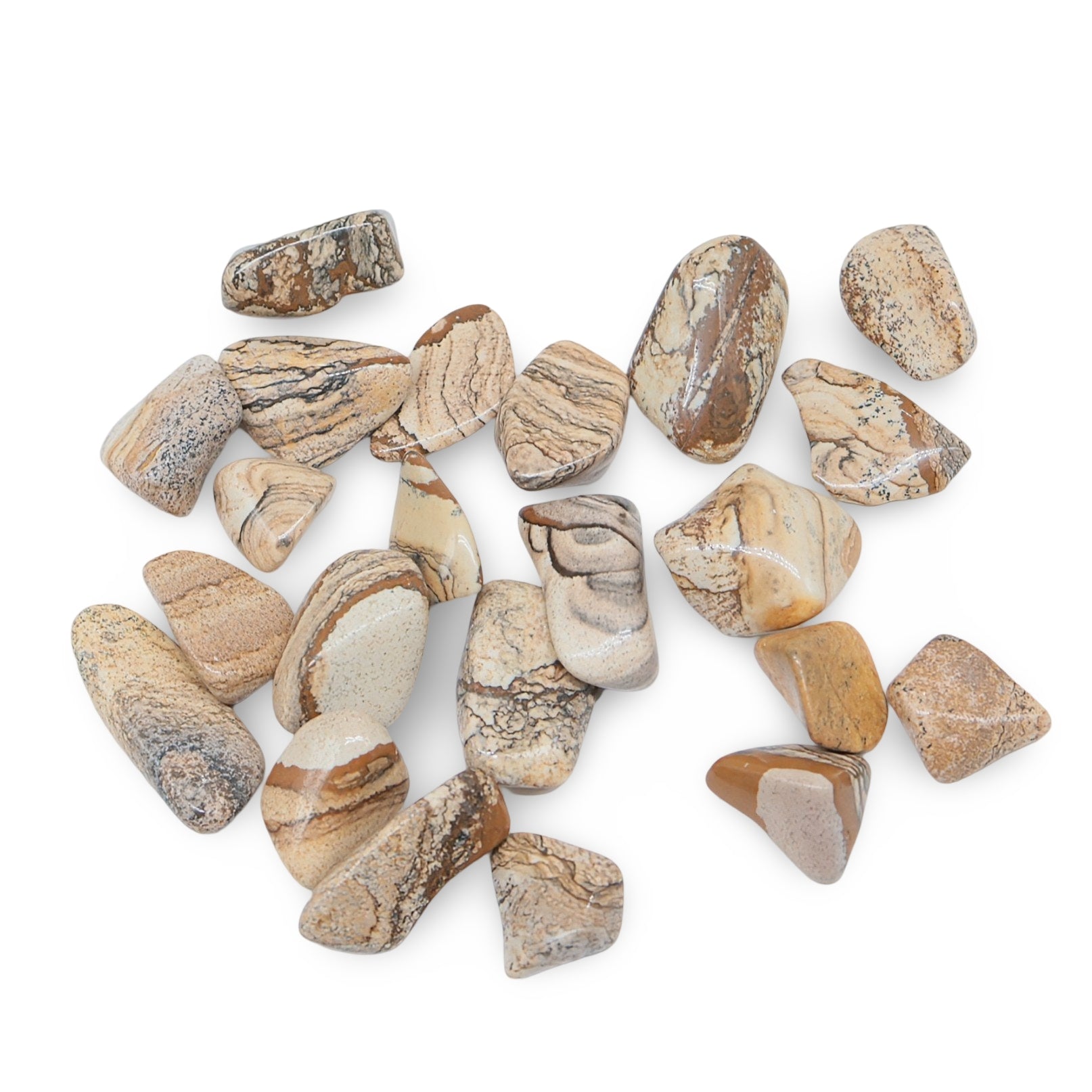 Stone - Picture Jasper - Tumbled