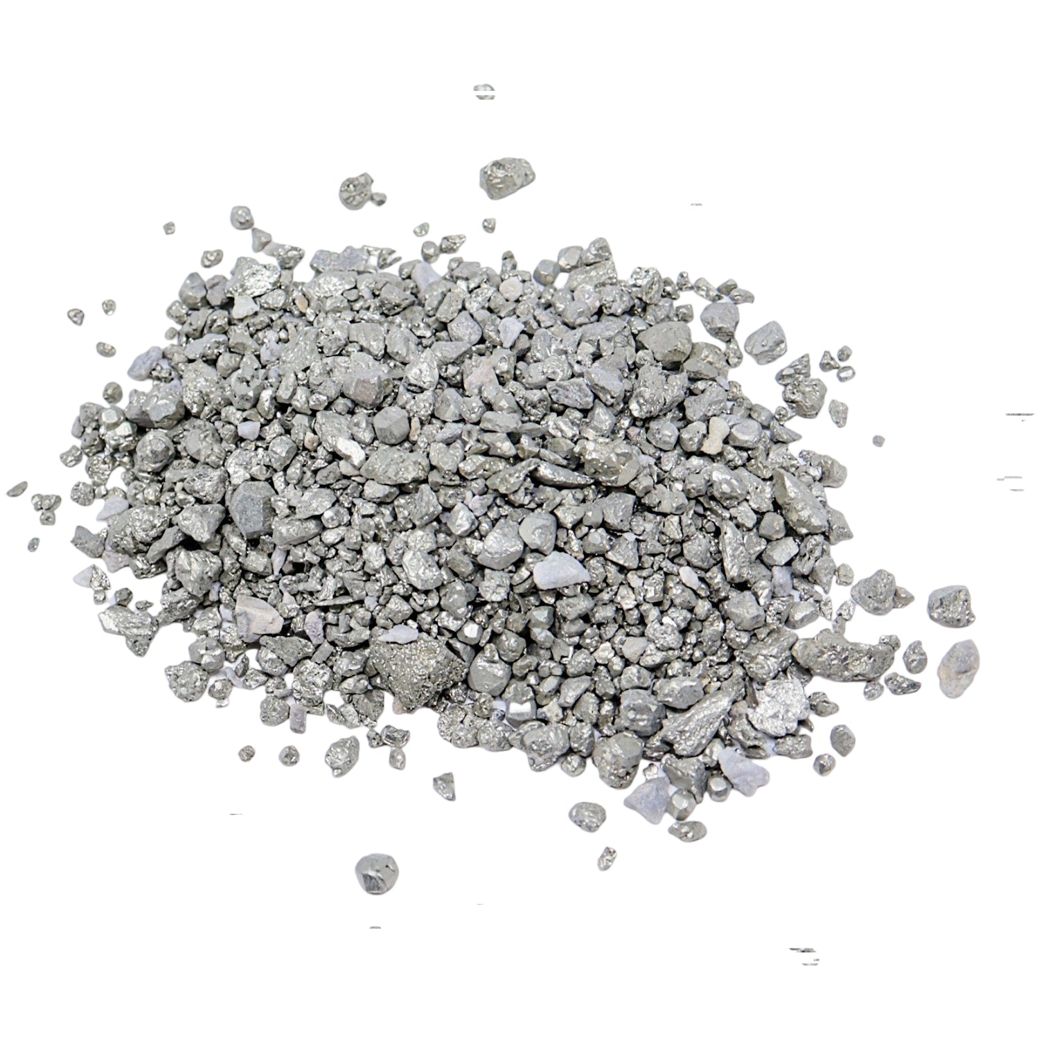 Stone - Rough Chips - Pyrite - 3 to 5mm 500 g