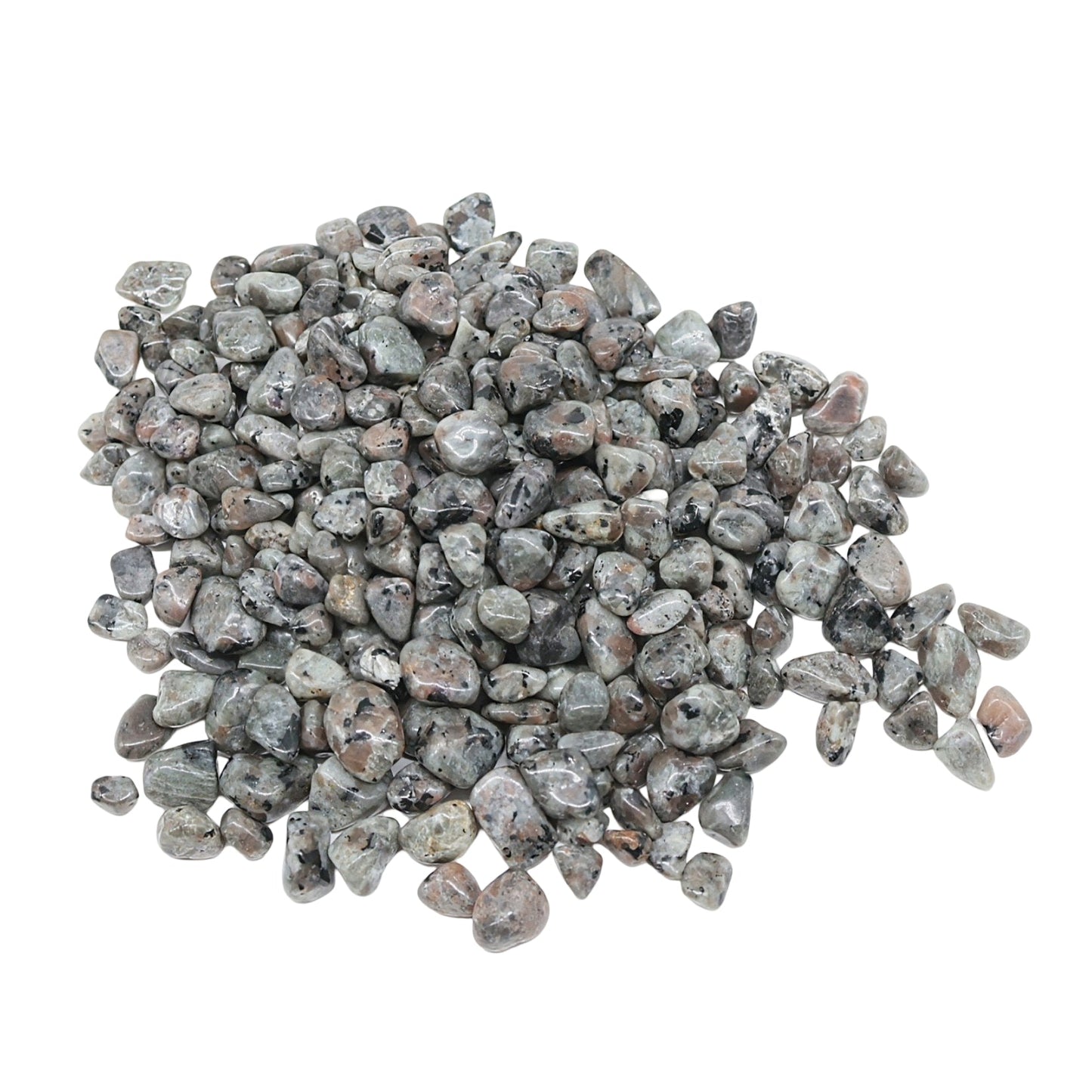 Stone - Tumbled Chips - Flame Stones (Yooperlite) 500 g