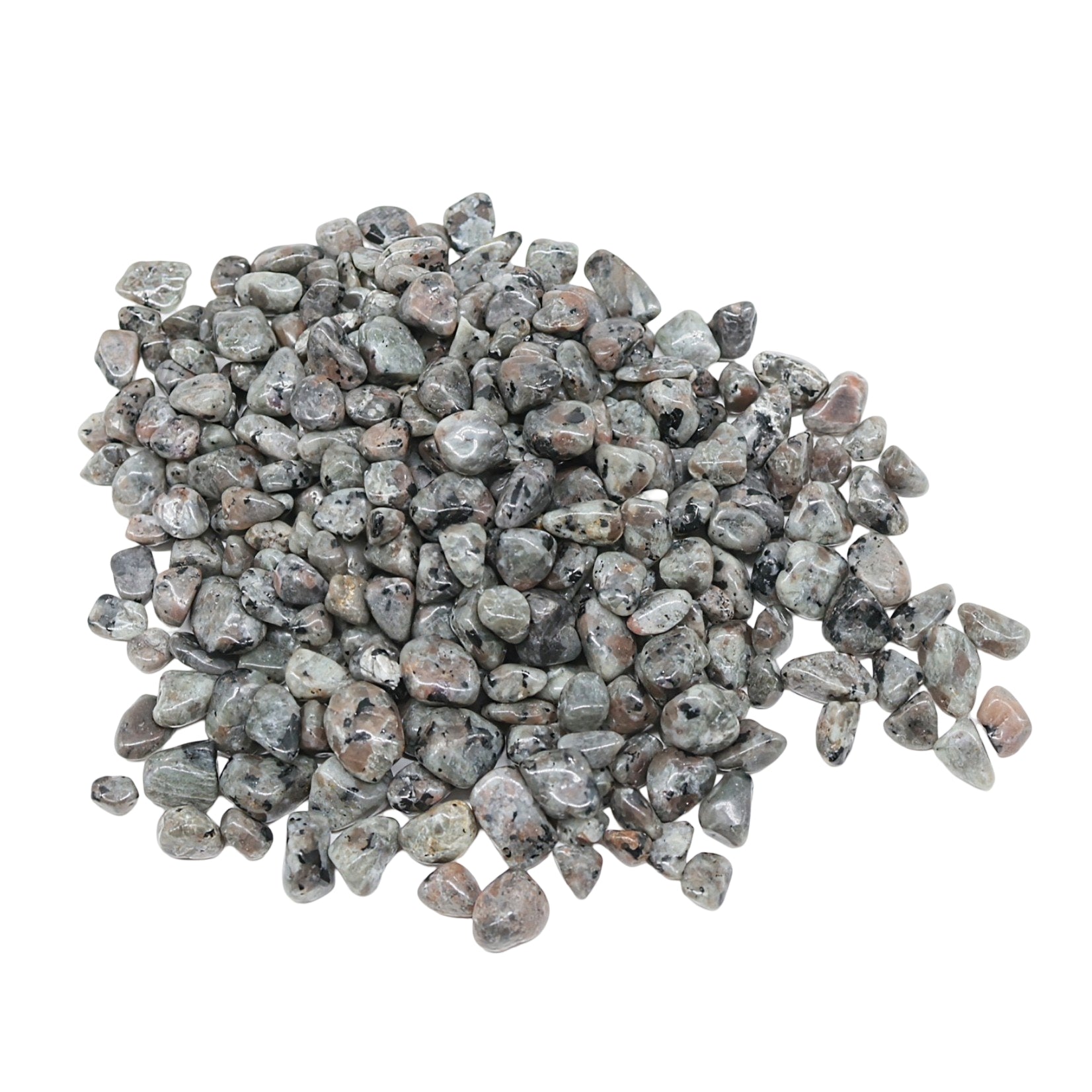 Stone - Tumbled Chips - Flame Stones (Yooperlite) 500 g