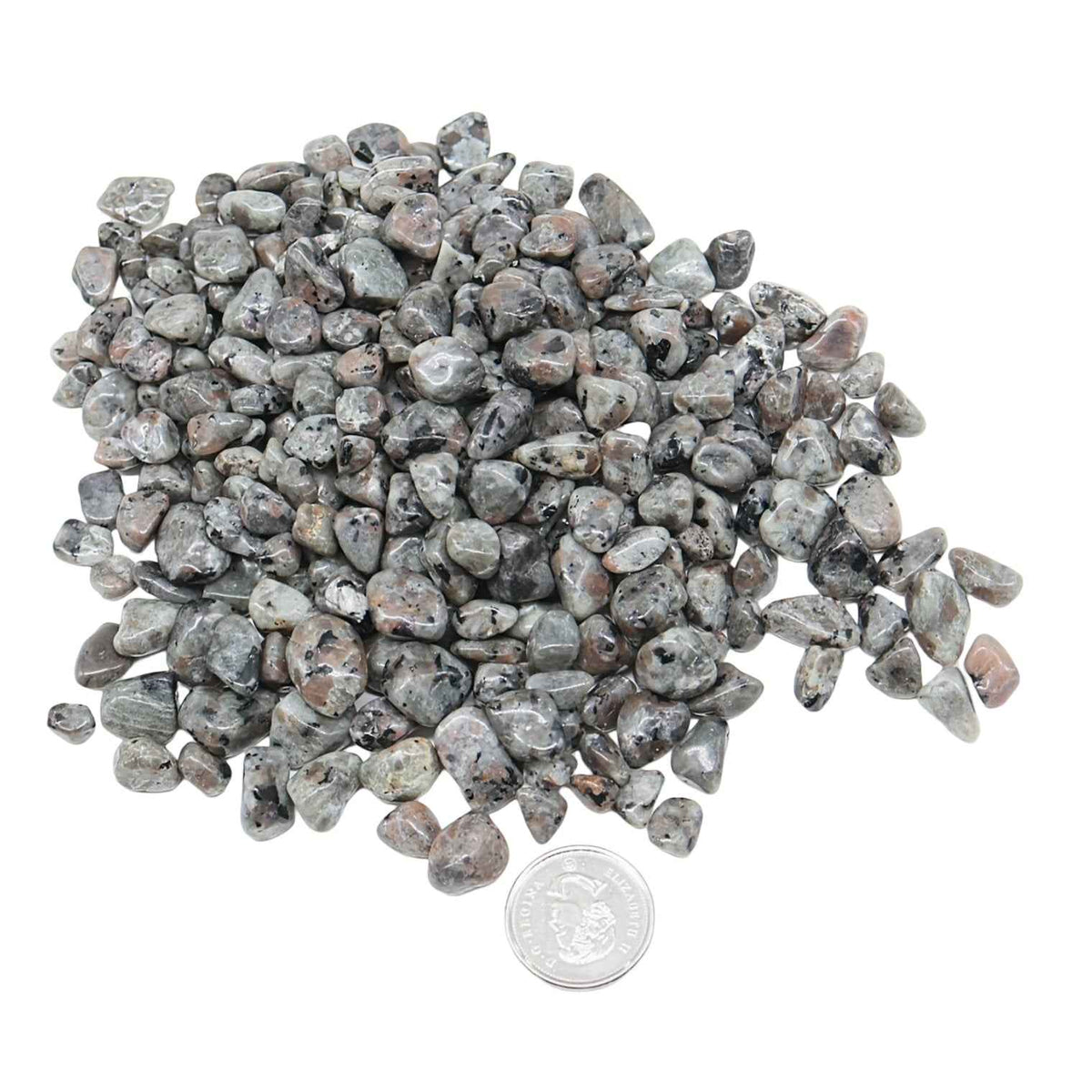 Stone - Tumbled Chips - Flame Stones (Yooperlite) - Cayve's Mystic Nature Wholesale