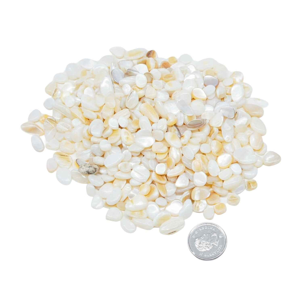 Stone - Tumbled Chips - Mother of Pearls - Cayve's Mystic Nature Wholesale