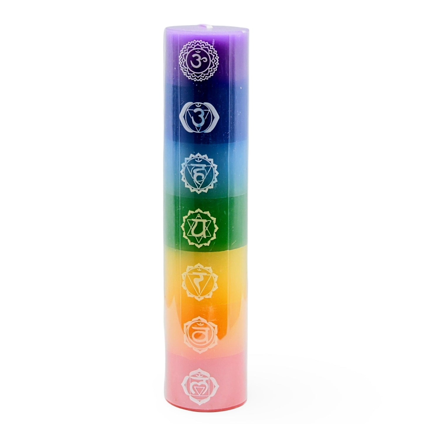 Chandelle - Pilier - 7 Chakras - 7''