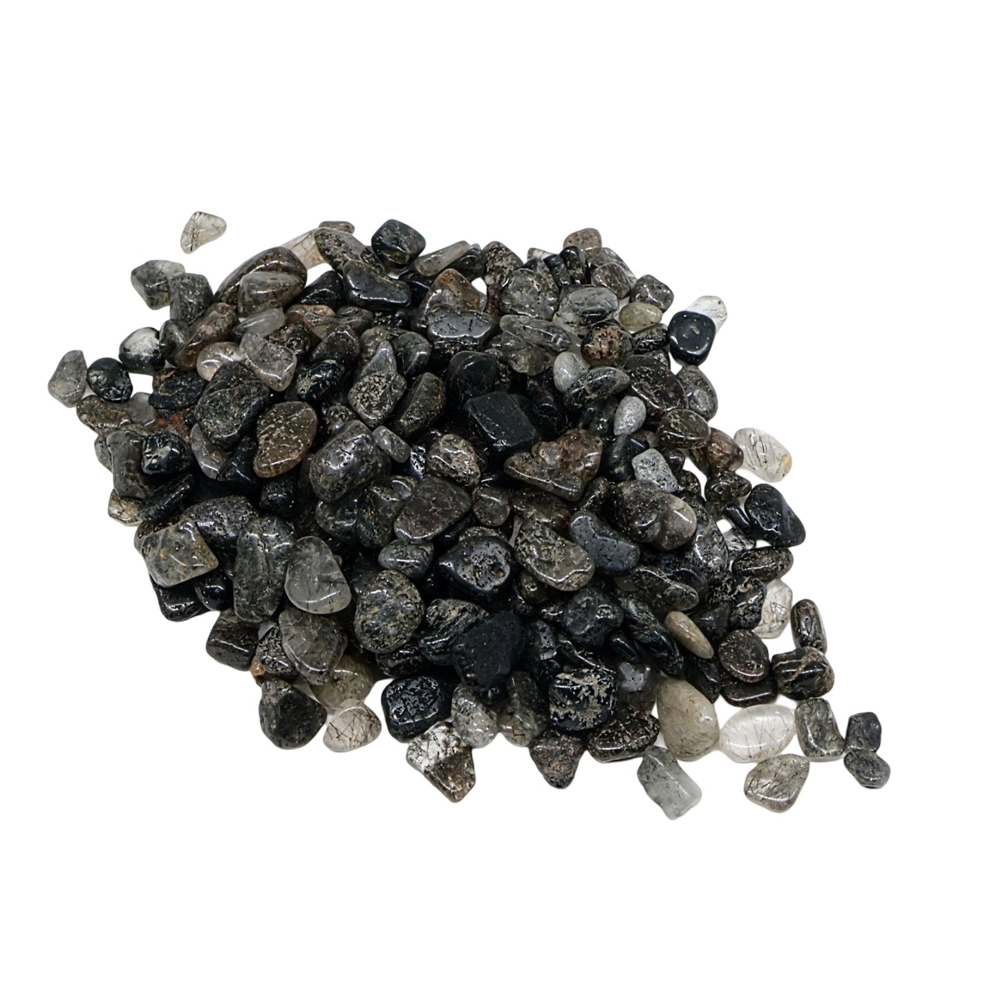 Stone - Tumbled Chips - Black Crystal Quartz 500 g