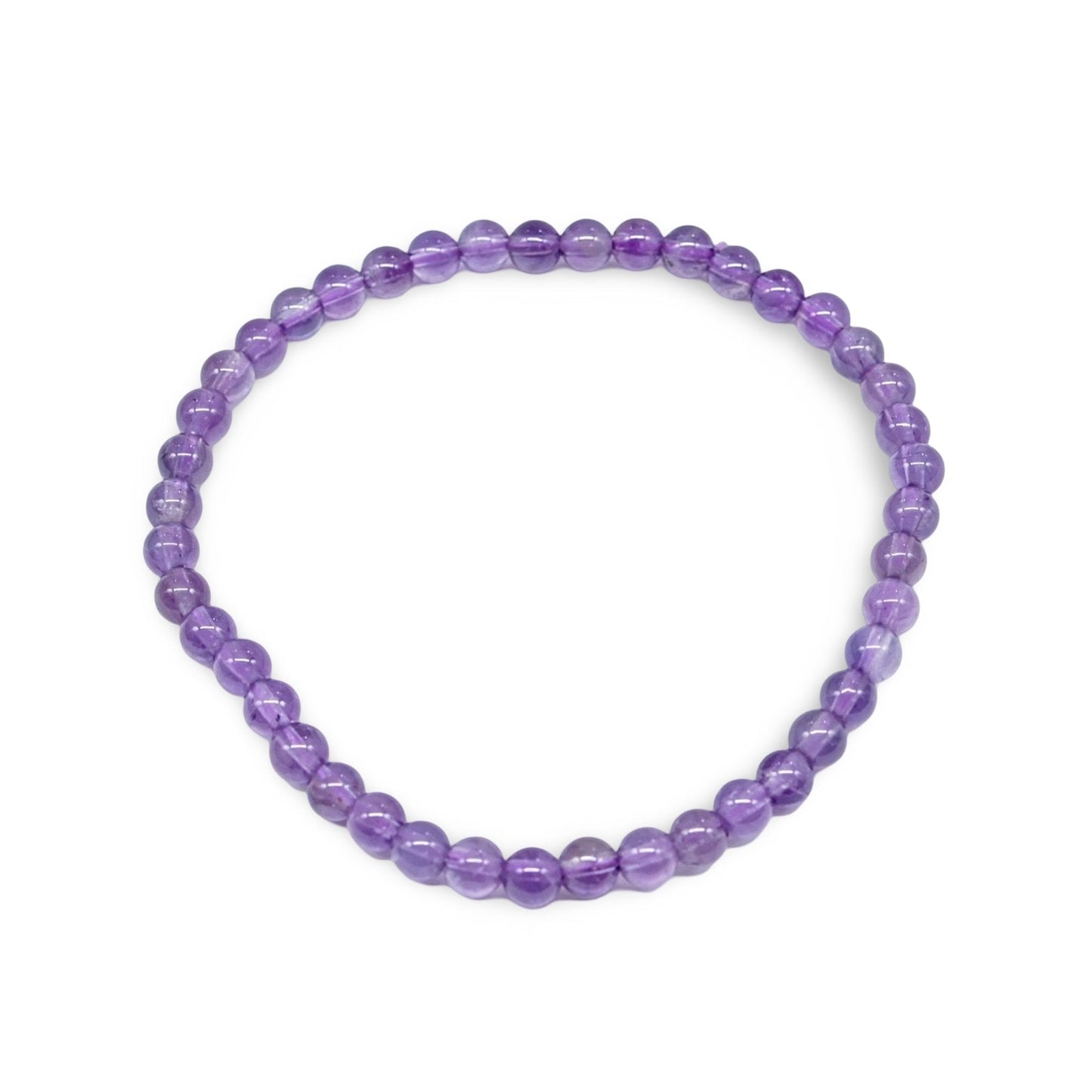 Bracelet - Amethyst - 4mm
