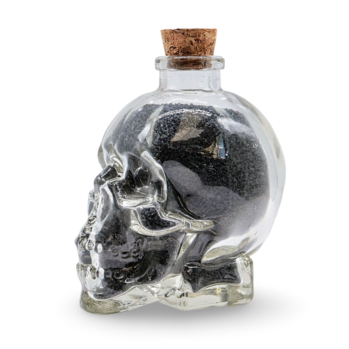 Bath Salt - Purification Ritual - Black Hawaiian Sea Salt - Skull Special Edition