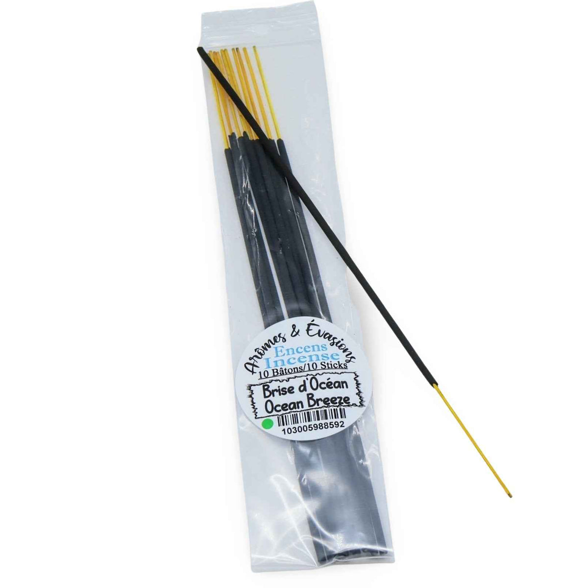Incense Sticks - Ocean Breeze - Pack of 10 - Cayve's Mystic Nature Wholesale