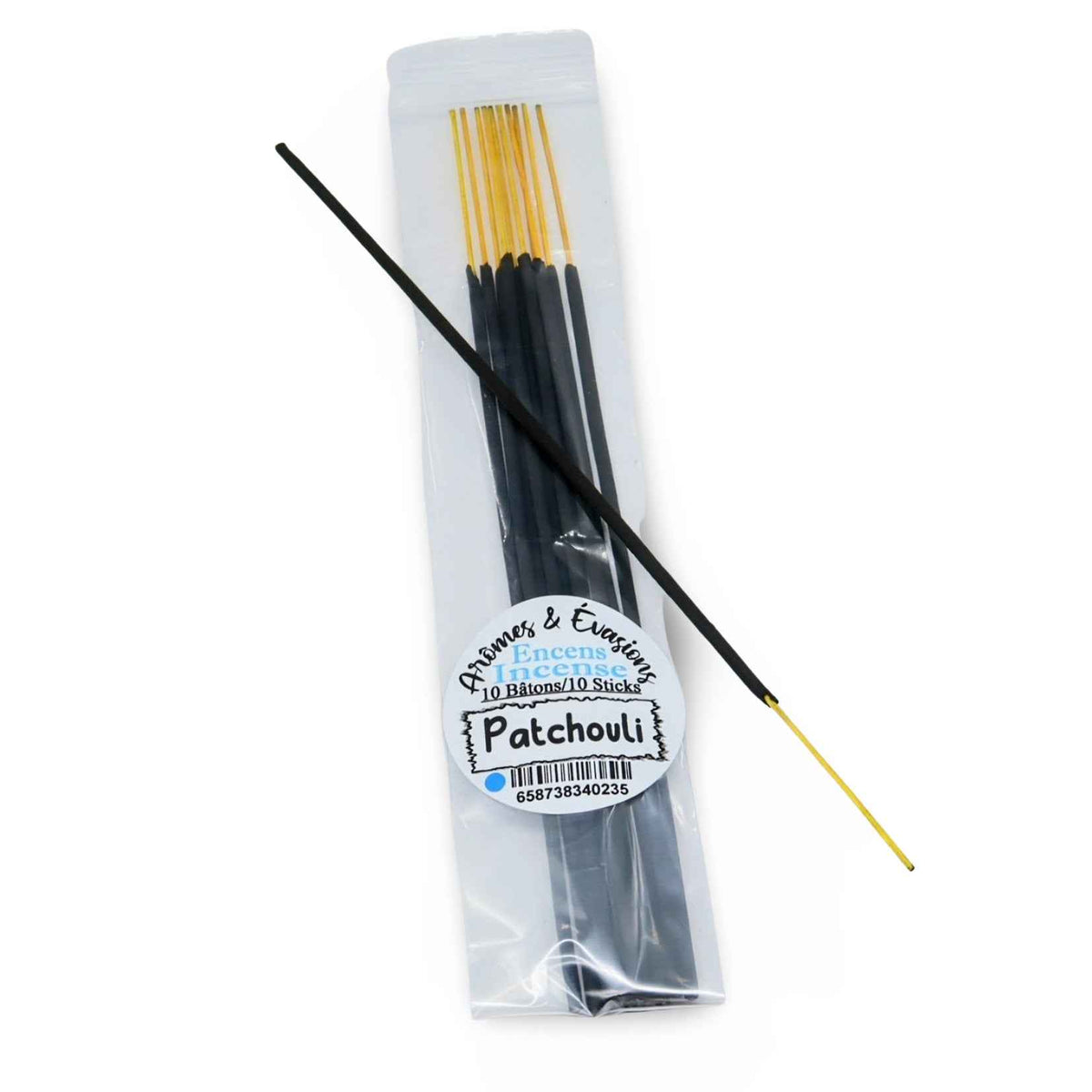 Incense Sticks - Patchouli - Pack of 10 - Cayve's Mystic Nature Wholesale