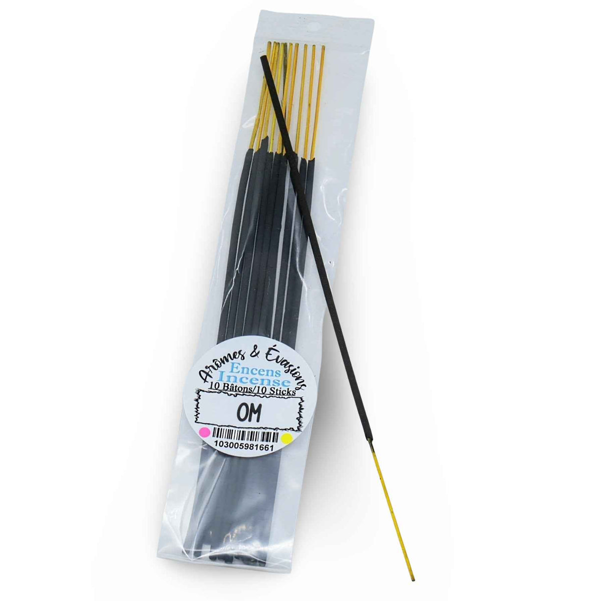 Incense Sticks - OM - Pack of 10 - Cayve's Mystic Nature Wholesale