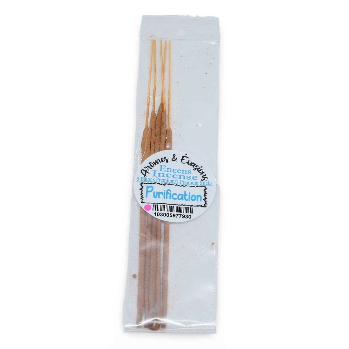 Incense Sticks - Premium Collection - Purification - Pack of 5 Masala Sticks - Cayve's Mystic Nature Wholesale