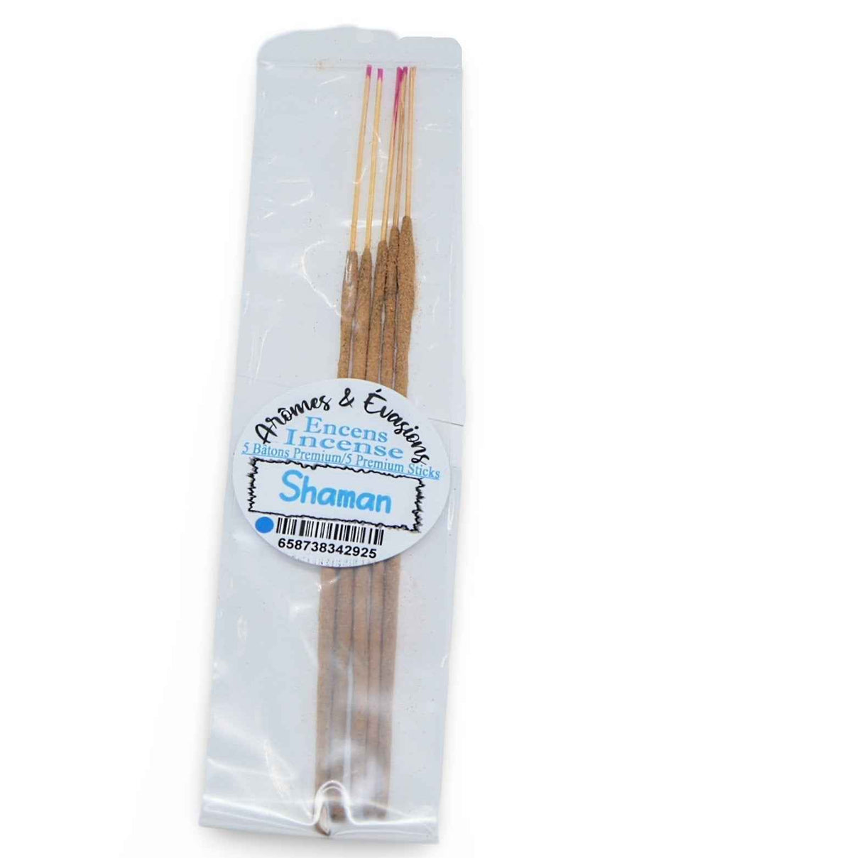 Incense Sticks - Premium Collection - Shaman - Pack of 5 Masala Sticks - Cayve's Mystic Nature Wholesale