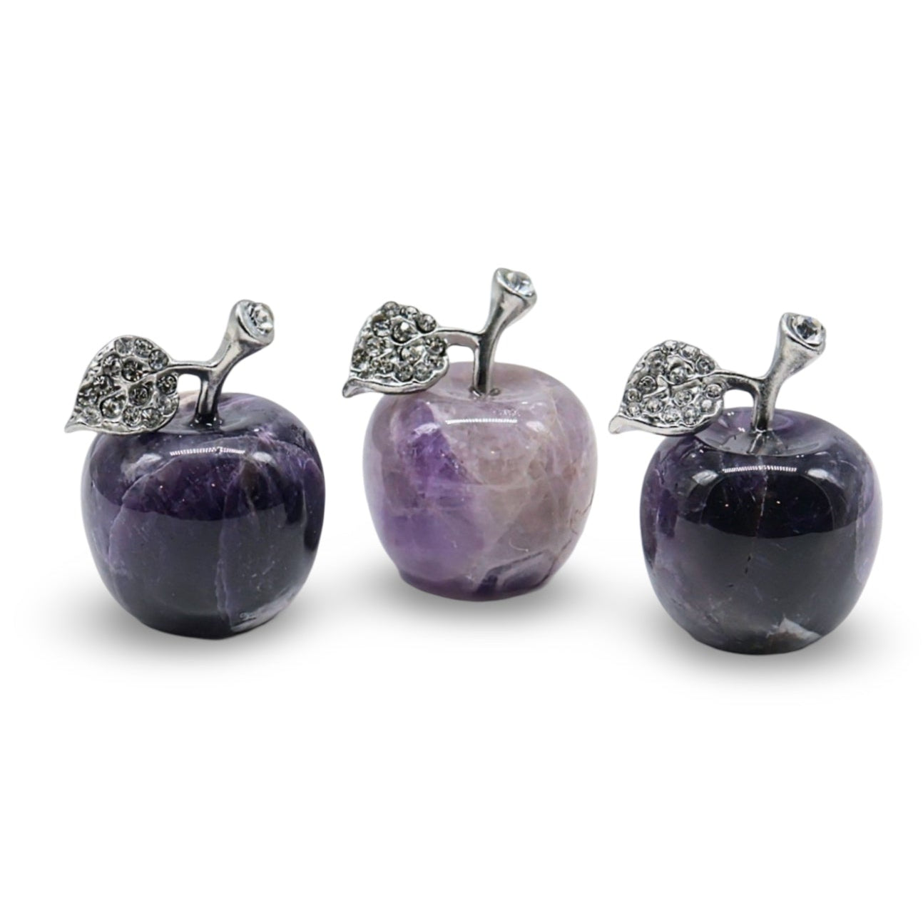 Stone - Amethyst - Apple Shape - Tumbled