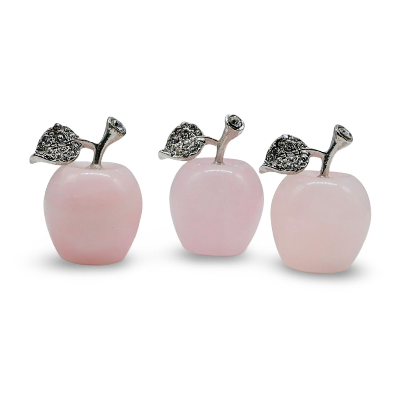 Stone - Rose Quartz - Apple Shape - Tumbled