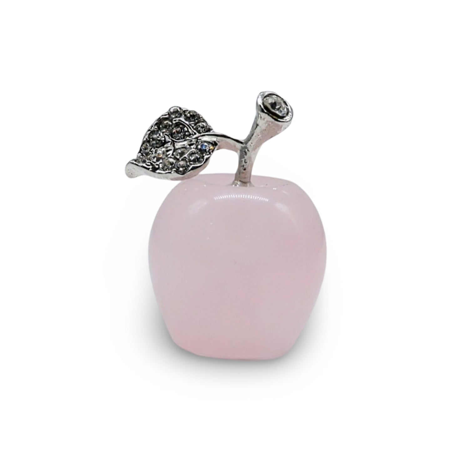 Stone - Rose Quartz - Apple Shape - Tumbled