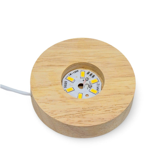 Home Decor - Wood LED Light Stand