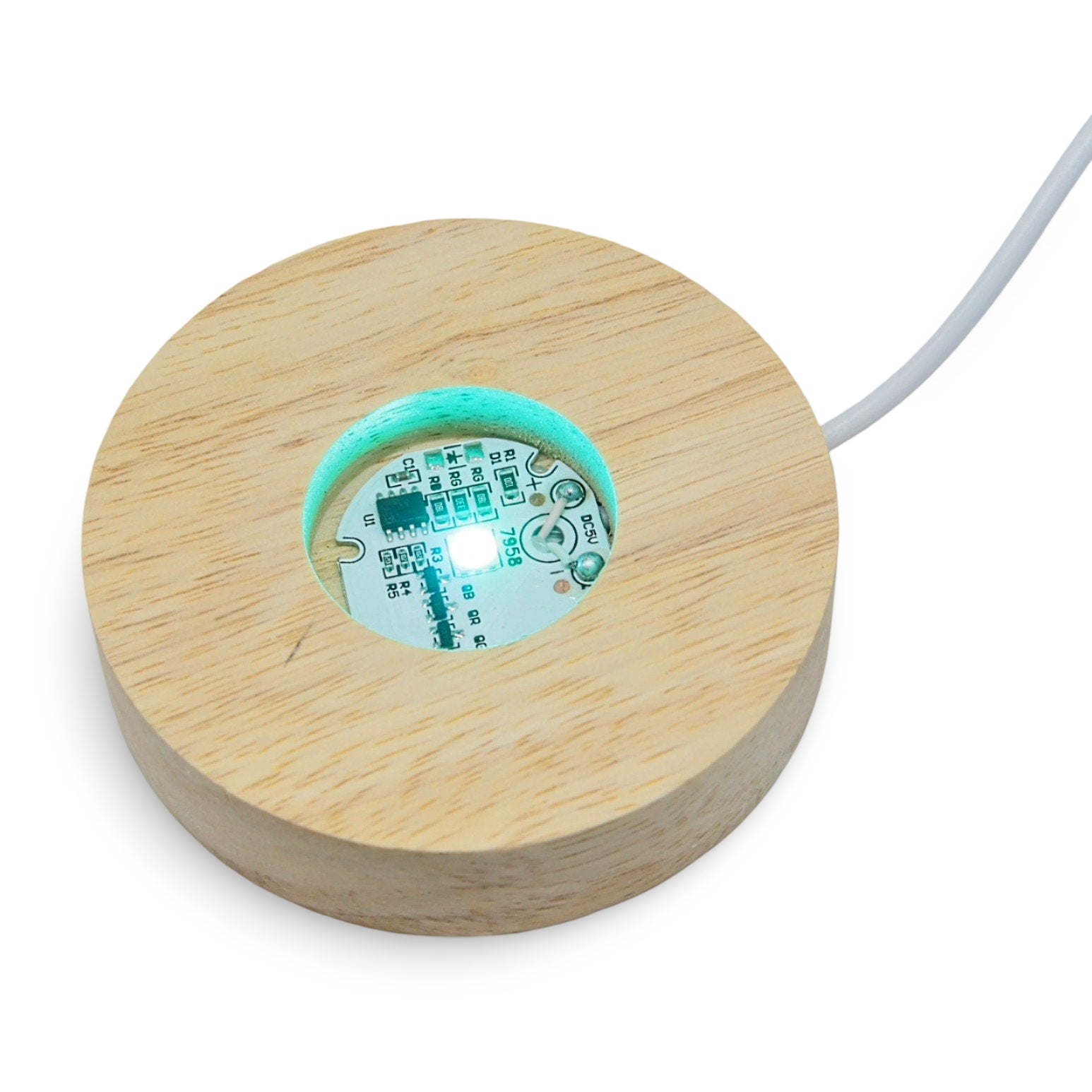 Home Decor - Wood LED Light Stand Variable