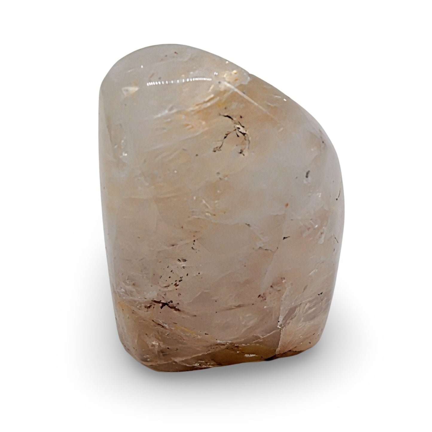 Pierre - Quartz Guérisseur Doré (Hématoïde) - Poli