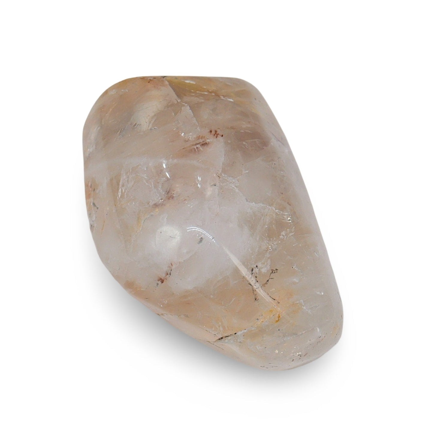 Pierre - Quartz Guérisseur Doré (Hématoïde) - Poli