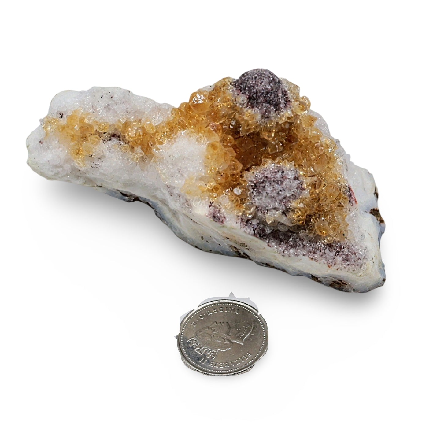 Cluster - Druzy - Citrine Grade A