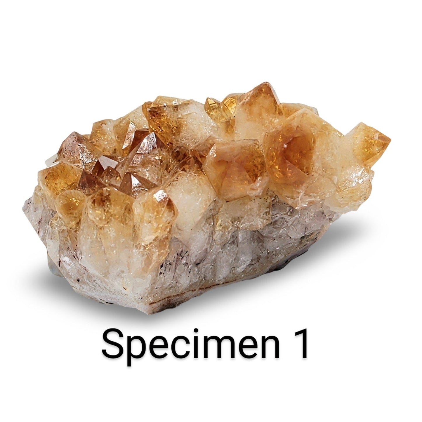 Cluster - Druzy - Citrine Grade A