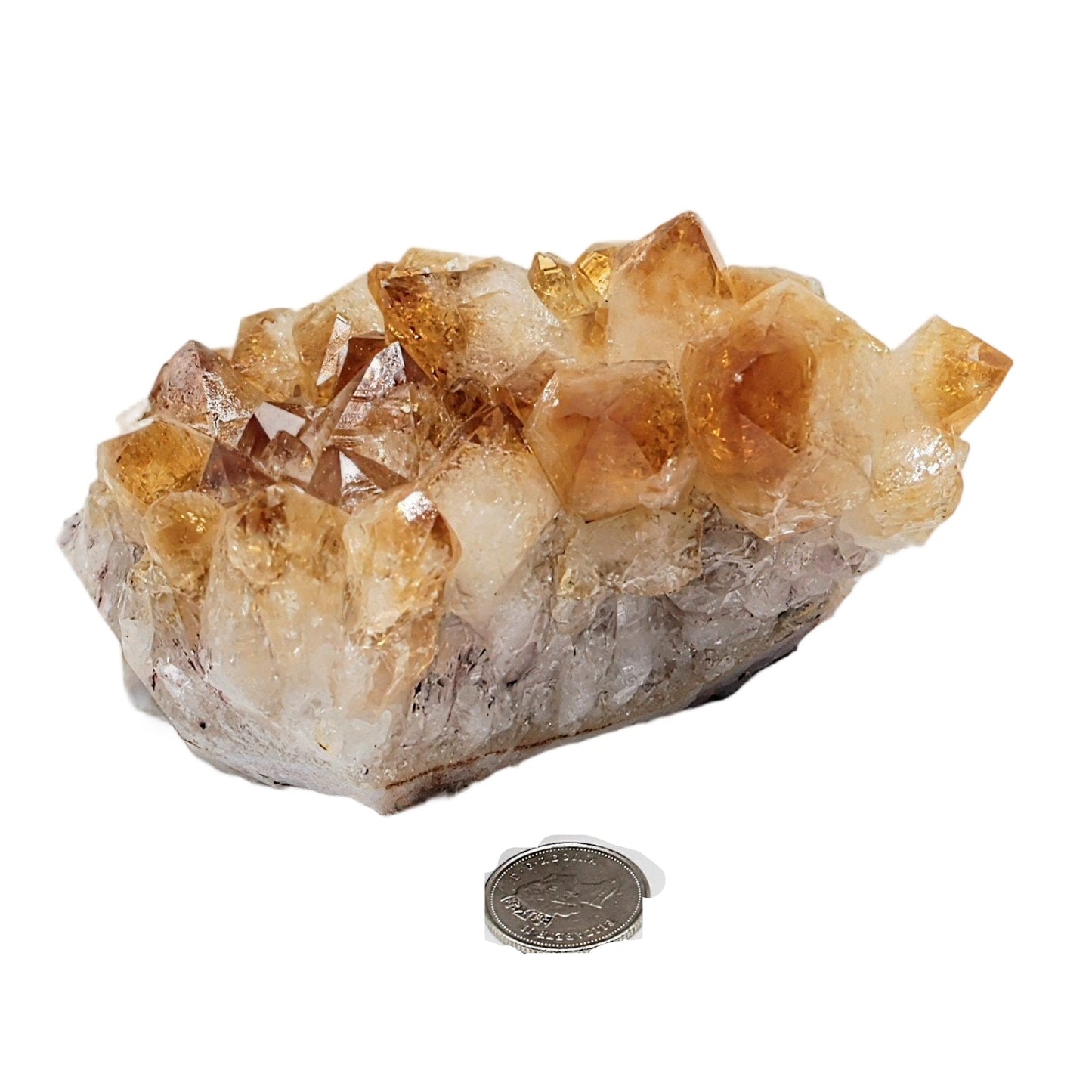 Cluster - Druzy - Citrine Grade A