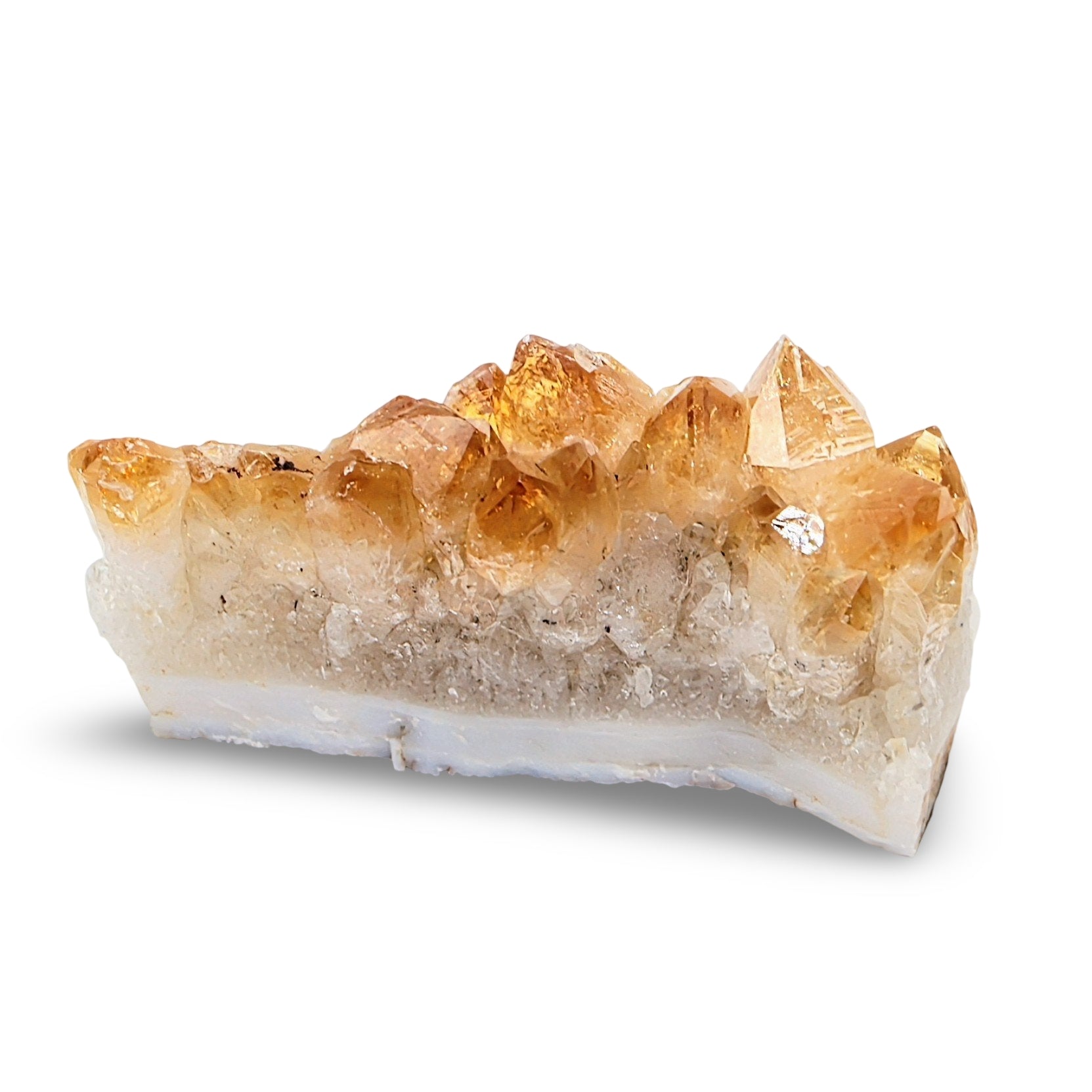 Cluster - Druzy - Citrine Grade A Extra Large: 171g to 210g each