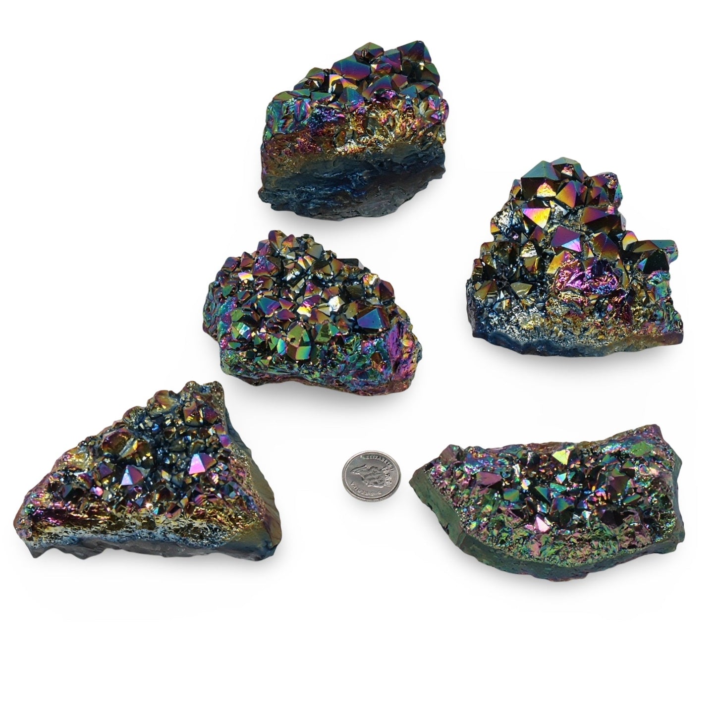 Cluster - Druzy - Amethyst Titanium