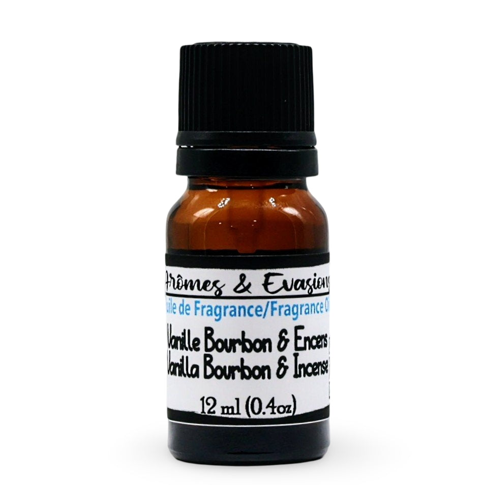 Fragrance Oil - Vanilla Bourbon & Frankincense 12 ml
