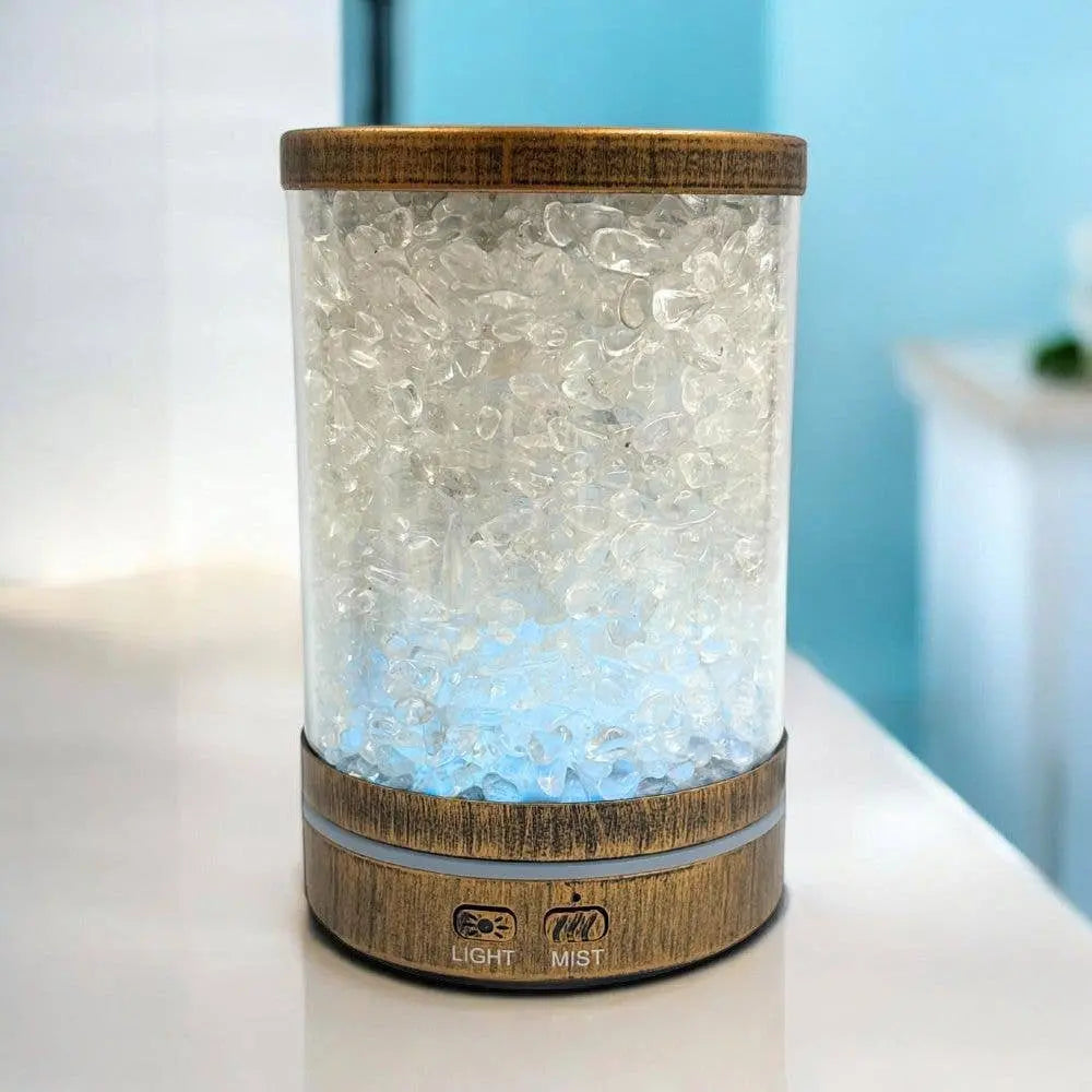Earths Elements Wellness - Diffuser - Clear Quartz Crystal