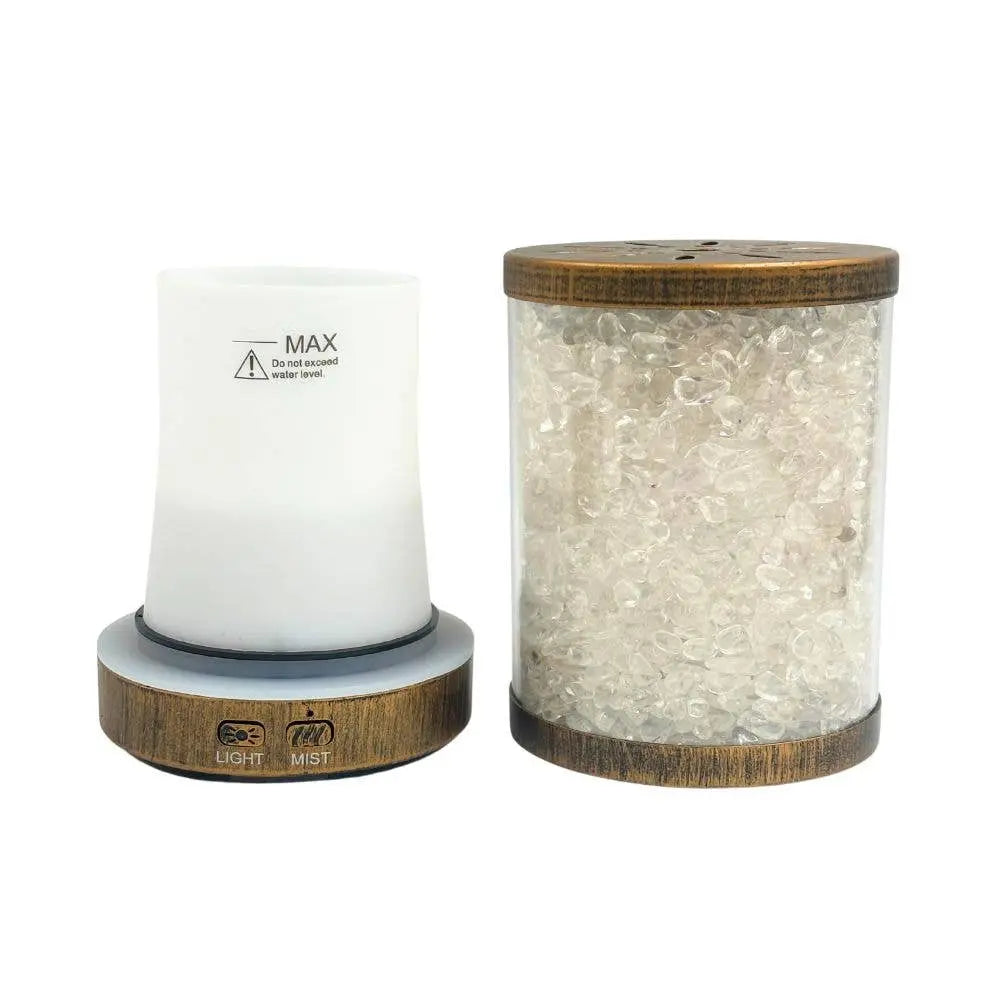 Earths Elements Wellness - Diffuser - Clear Quartz Crystal