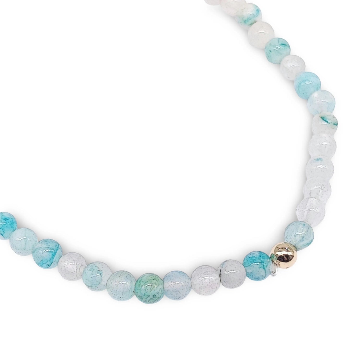 Bracelet -Hemimorphite -4mm -4mm -Arômes & Évasions