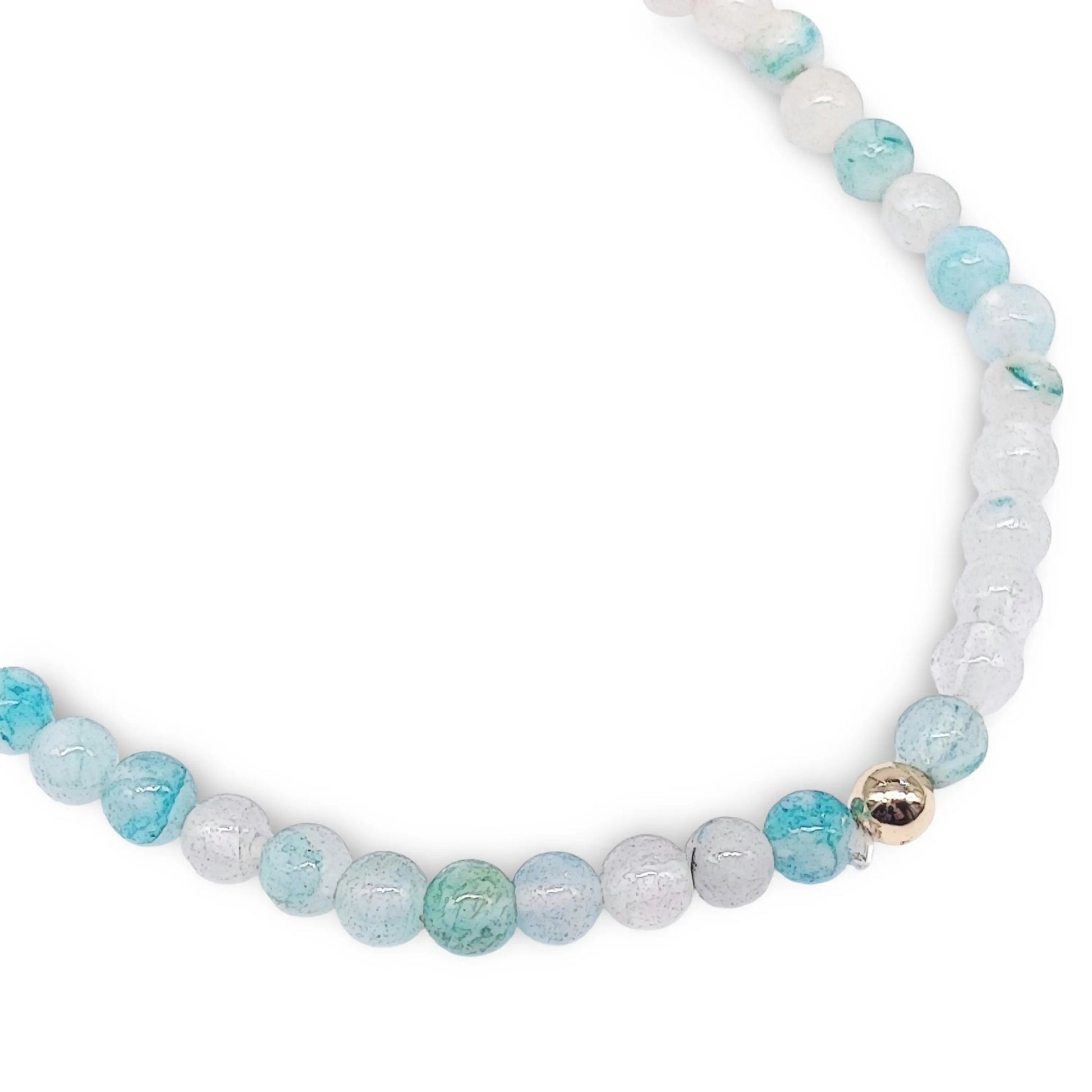Bracelet -Hemimorphite -4mm -4mm -Arômes & Évasions
