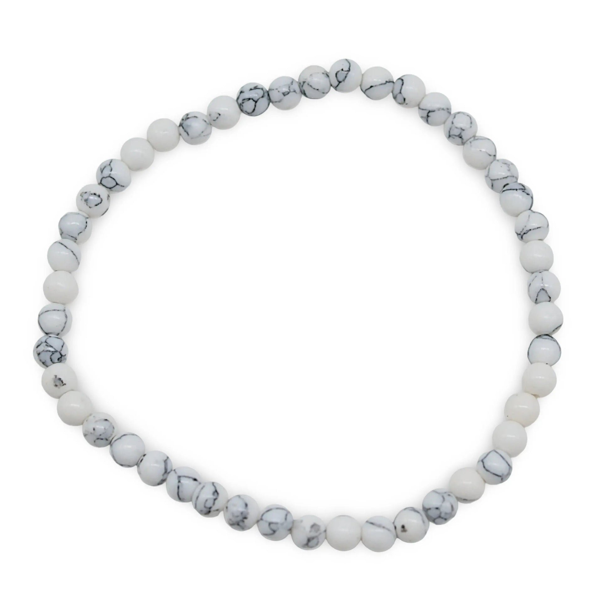 Bracelet - Howlite - 4mm