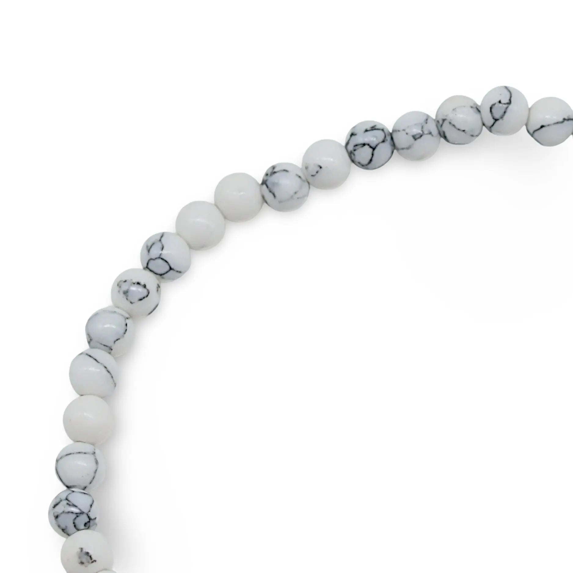 Bracelet - Howlite - 4mm